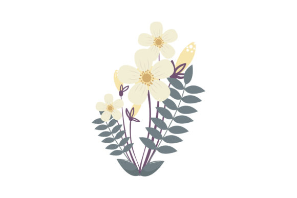 Embracing the Serene Beauty of the Floral Texture Botanical Natural Style