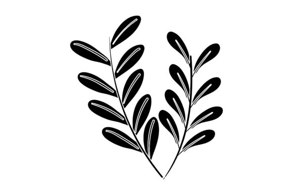 Floral Leaf Seamless Silhouette: An Essential Asset for Professional Design Workflows