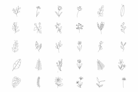 From Single Stroke to Scalable Library: The Anatomy of a Floral Vector Pack
