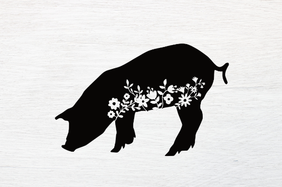 The Symbolic Rise of the Pig: From Floral Pig to Digital Silhouette