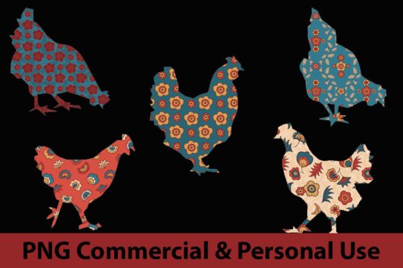 Unlocking the Charm and Versatility of Your Country Chicken Graphics Floral Print Set