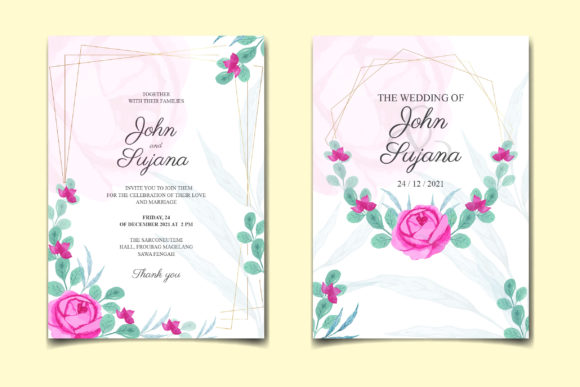 Watercolor Floral Invitation Cards: A Strategic Asset for Creators and Businesses