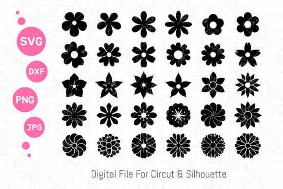 Your Crafting Toolkit: Unlocking the Utility of a Flower SVG Bundle Floral Silhouette